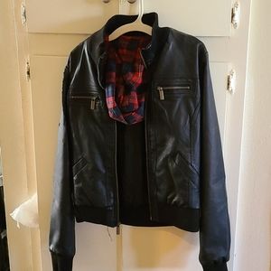 Leather jacket